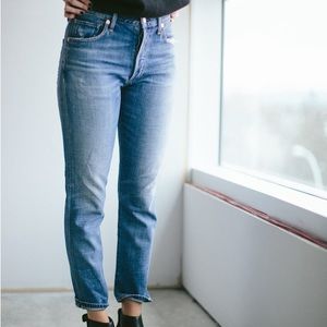 Citizens of Humanity Liya High Rise Classic Fit Crop